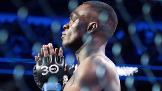 dana white choqué adesanya