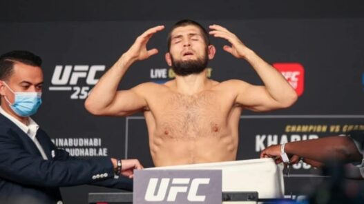 khabib perte de poids