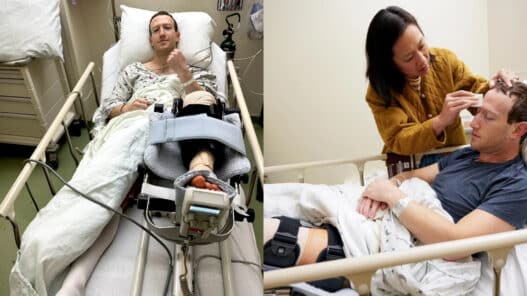 fondateur facebook blessé