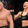 ufc brock lesnar ronda rousey