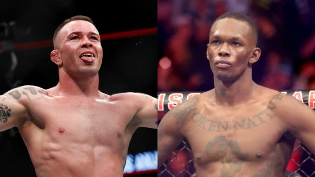 adesanya désapprouve colby covington
