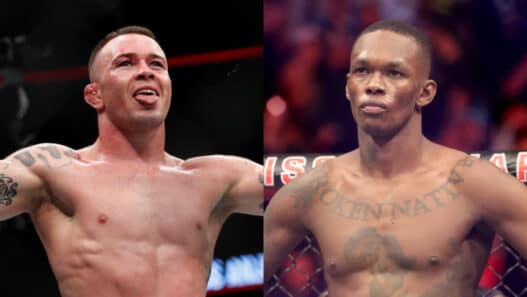adesanya désapprouve colby covington