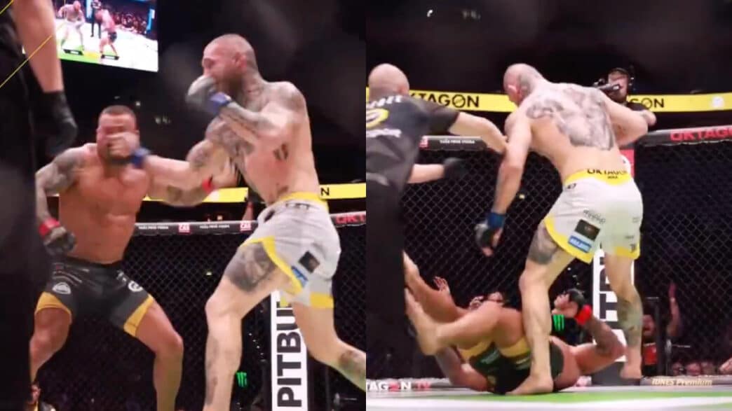 énorme KO ufc oktagon 51