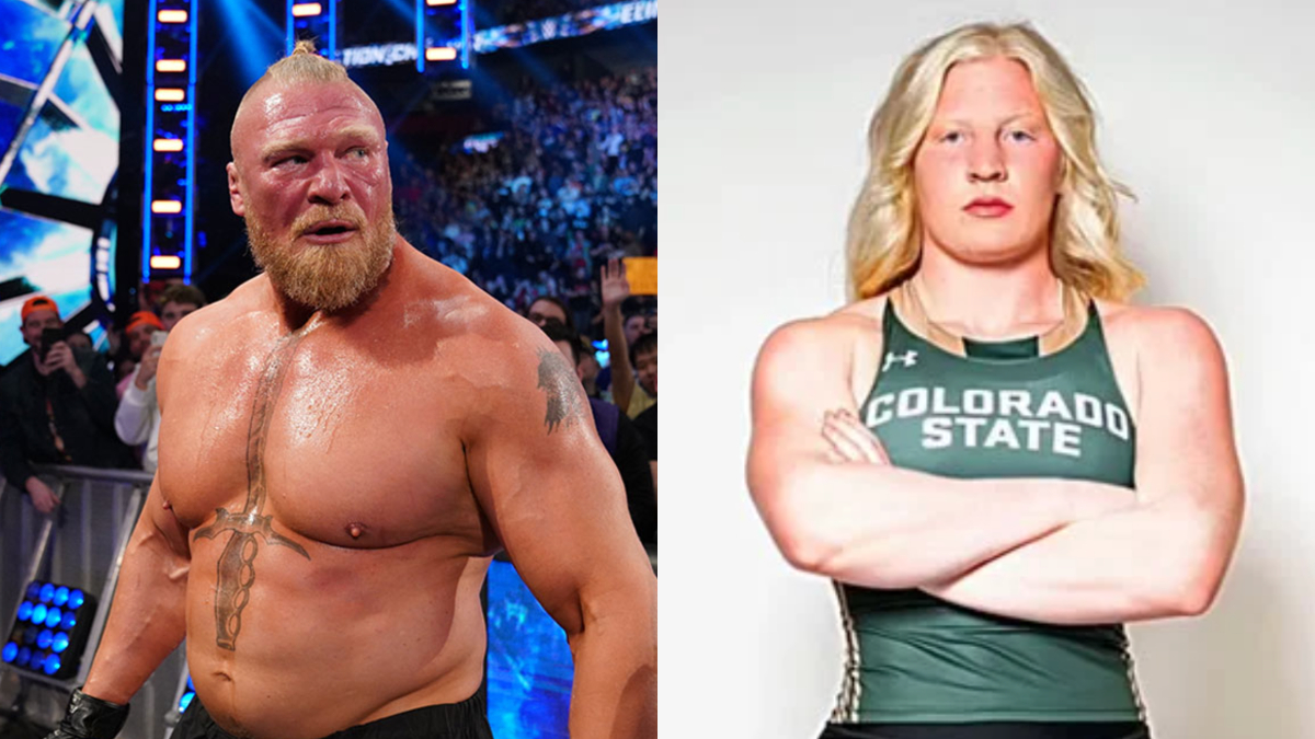 La fille de Brock Lesnar brise un record en lancer du poids