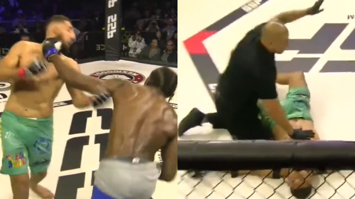MMA - Il claque un KO de la mort en 58 secondes