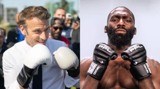 cédric doumbé emmanuel macron