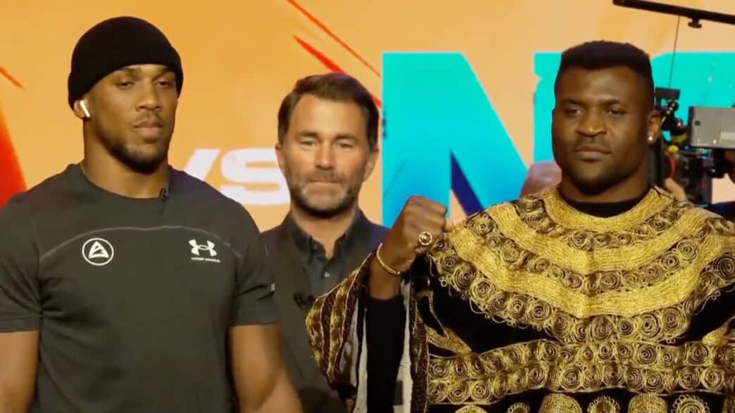 ngannou joshua face à face