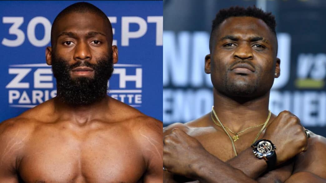 ngannou trashtalking doumbé