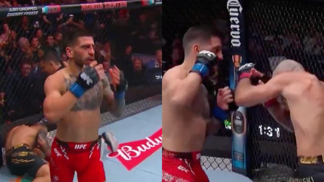 topuria ko volkanovski