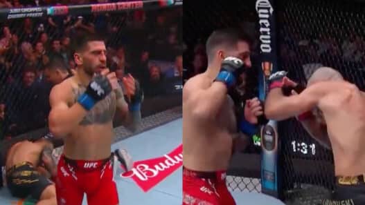 topuria ko volkanovski