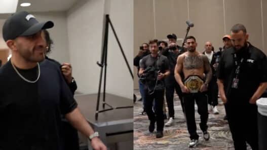 topuria vole ceinture volkanovski