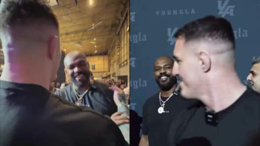 jon jones aspinall rencontre tension