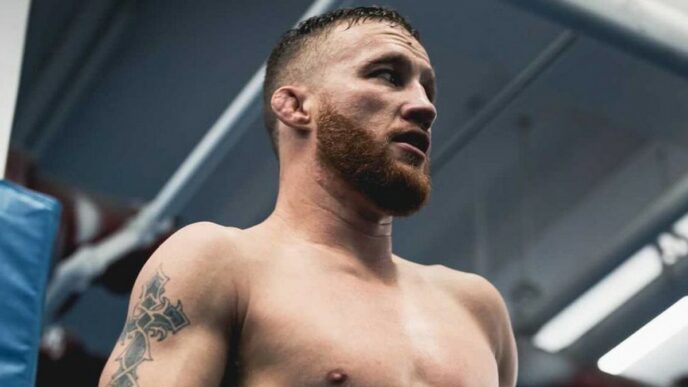 gaethje colère topuria oliveira