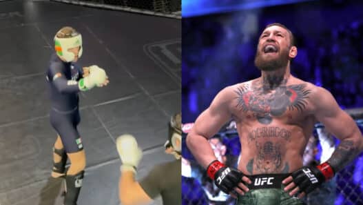 conor mcgregor sparring