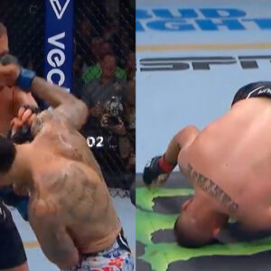 ufc 300 holloway gaethje ko