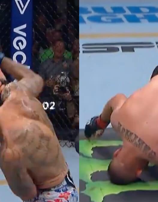 ufc 300 holloway gaethje ko