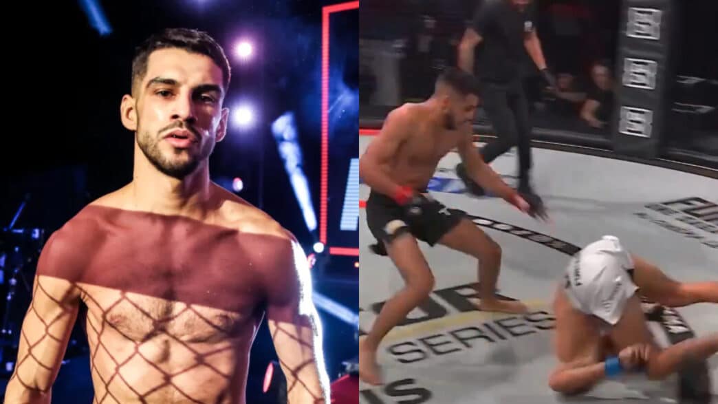 Asael Adjouj tko bellator paris