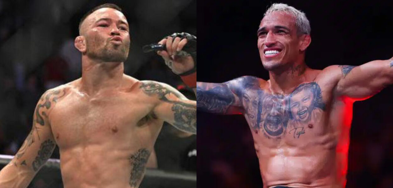 oliveira provoqué colby covington