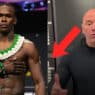 adesanya UFC 305 fuite