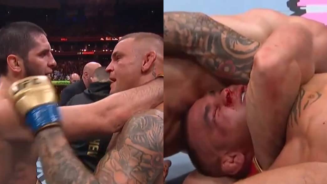 islam makhachev soumet dustin poirier