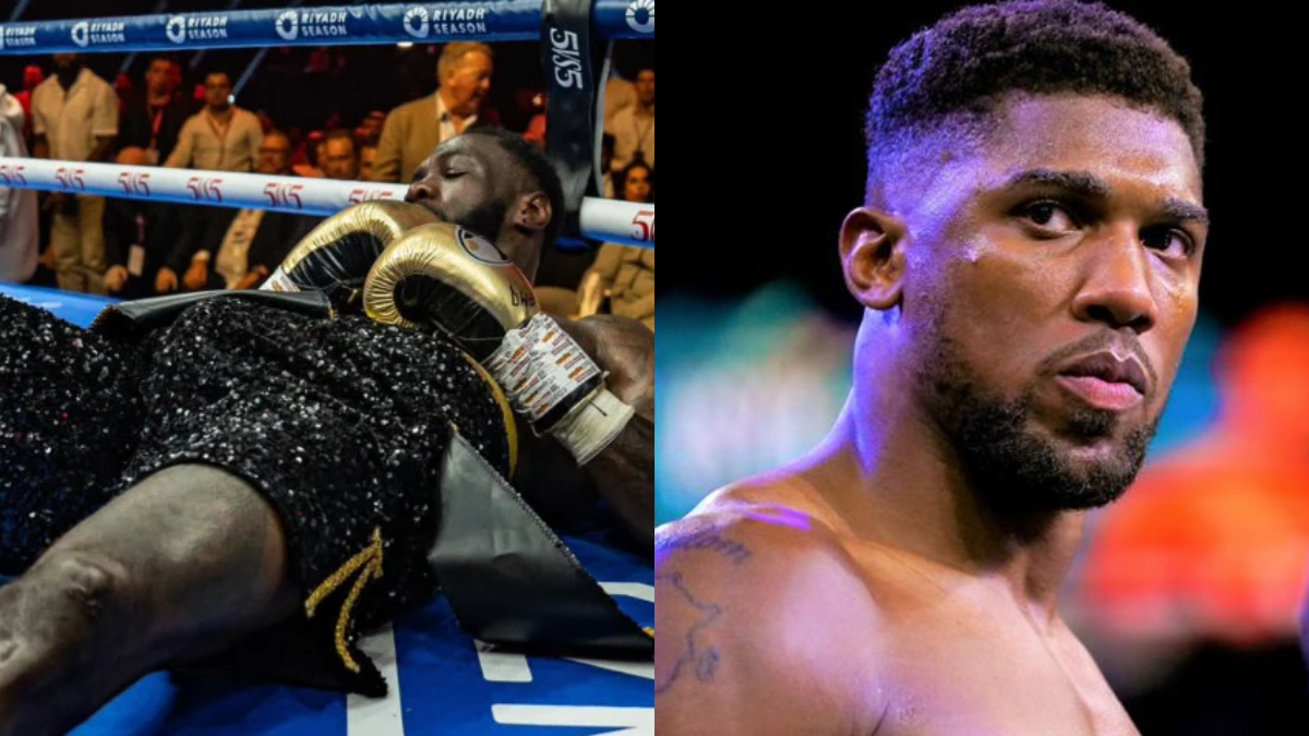 Anthony Joshua reacts coolly to Deontay Wilder defeat