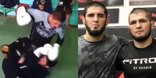 khabib islam makhachev sparring