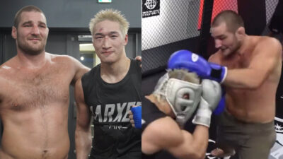 strickland détruit kickboxeur japonais sparring