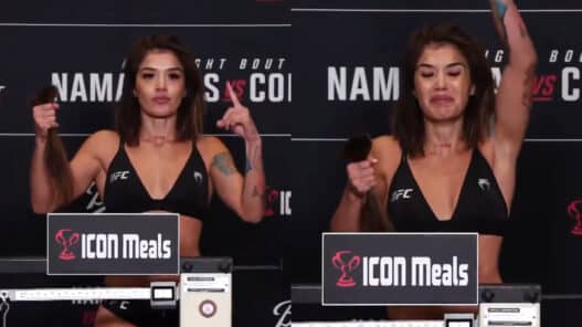 athlète cheveux poids