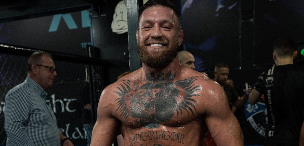 conor mcgregor fête entraînement