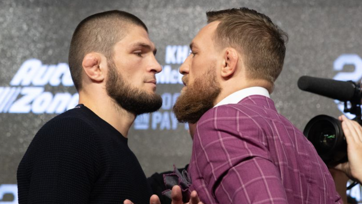 conor pe?te un plomb khabib