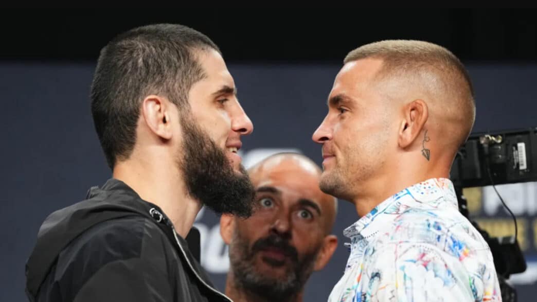 makhachev répond dustin poirier