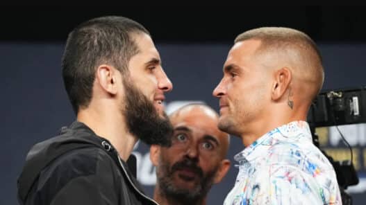 makhachev répond dustin poirier