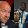 adesanya colère ufc ngannou