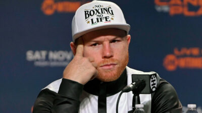 canelo alvarez énervé