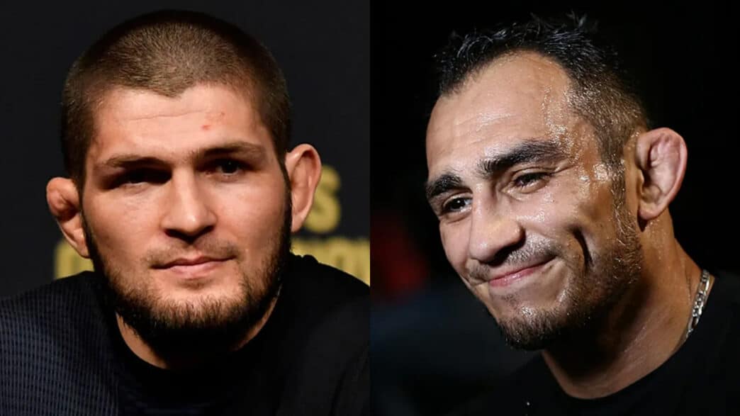 khabib message tony ferguson