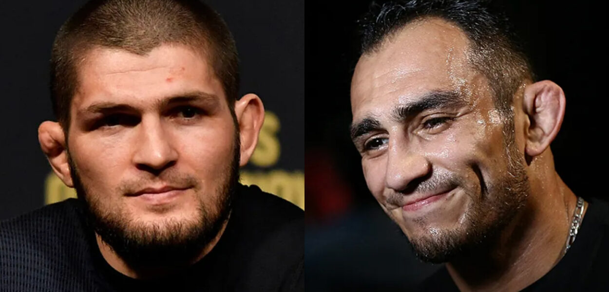 khabib message tony ferguson