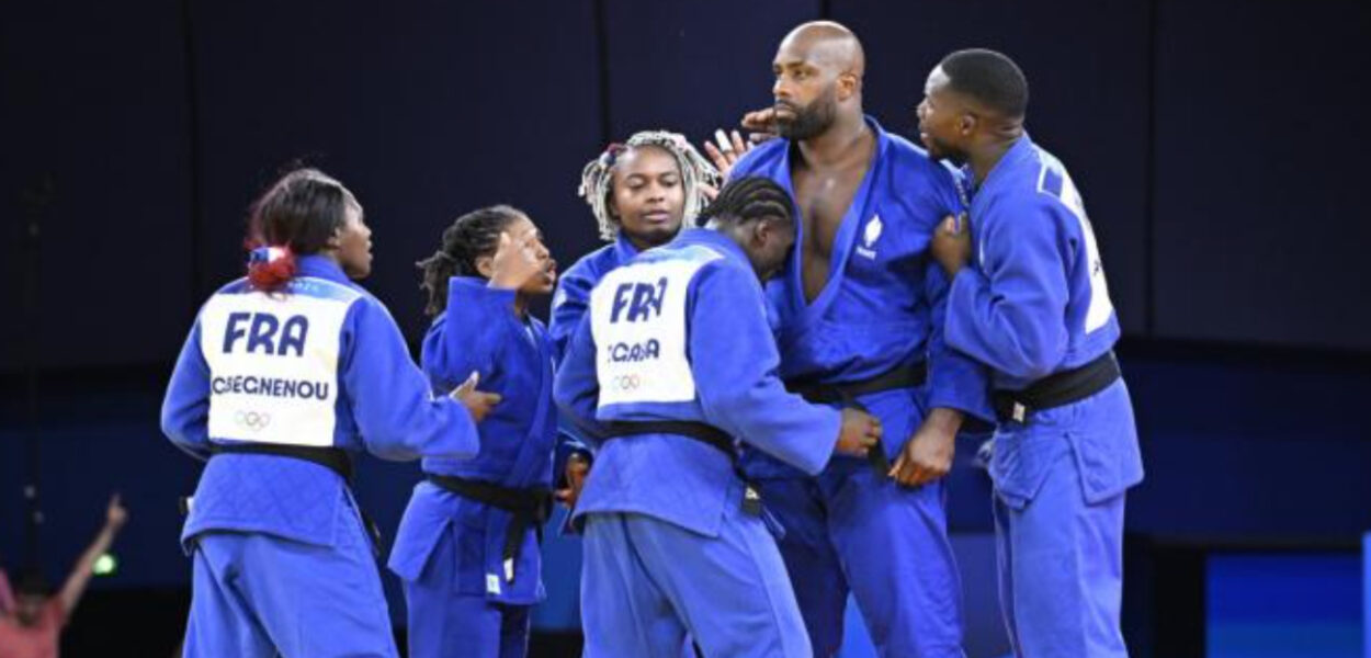 teddy riner champion équipe