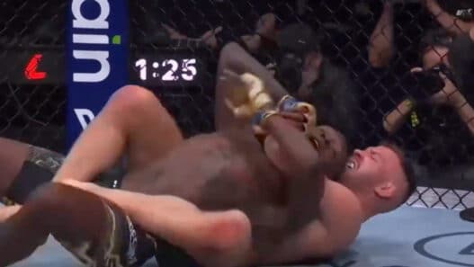 ufc 305 du plessis soumet adesanya