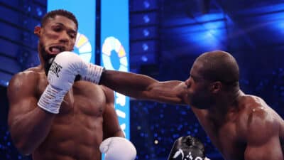 anthony joshua réagit défaite KO