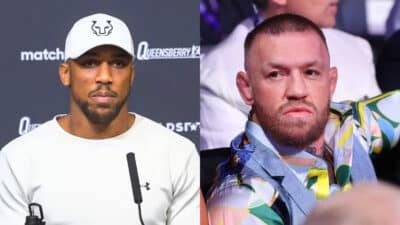 conor mcgregor retour anthony joshua