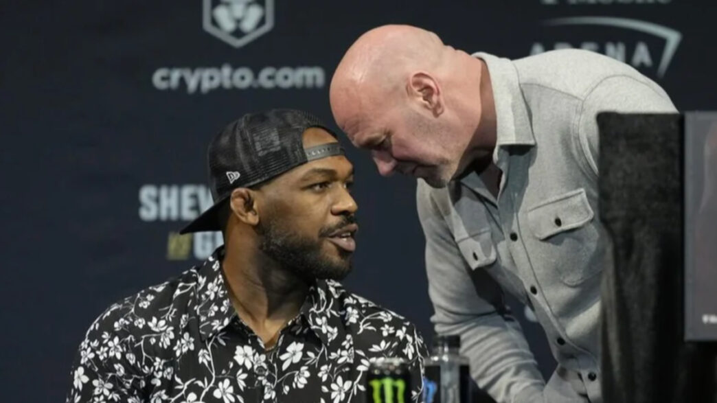 jon jones tacle dana white