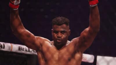 francis ngannou légende kickboxing