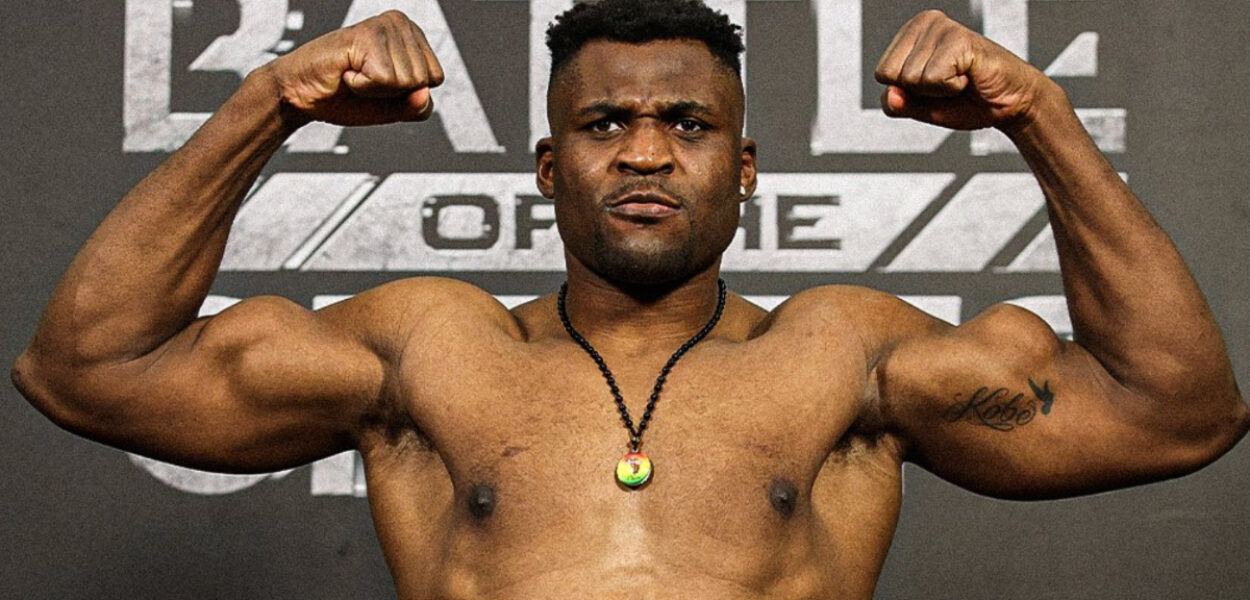 francis ngannou tatouage hommage