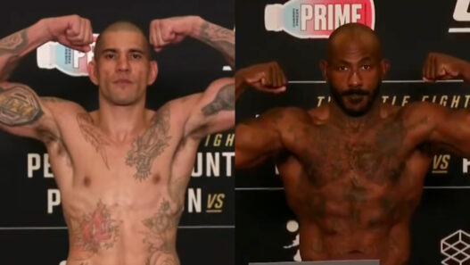 ufc 307 pereira rountree pesée