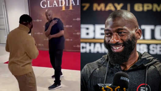 cédric doumbé sparring Denzel Washington