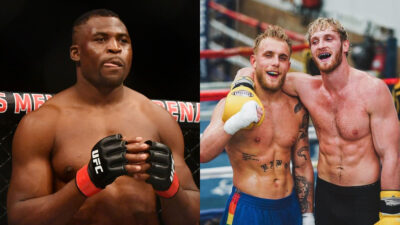 ngannou jake logan paul mma