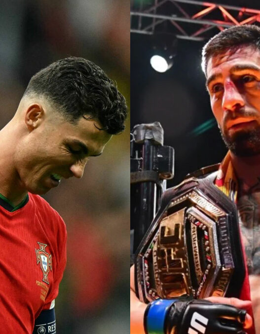 topuria recadre cristiano ronaldo