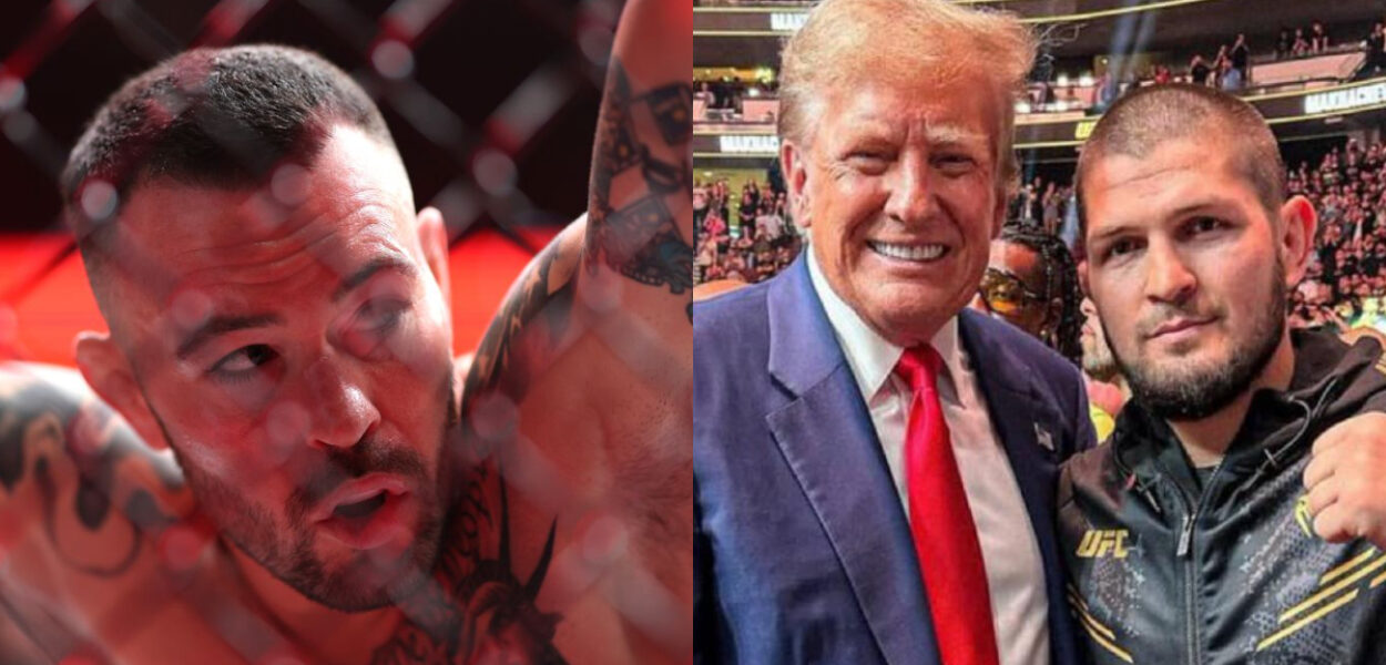 khabib trump colby covington