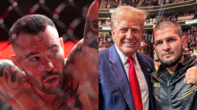 khabib trump colby covington