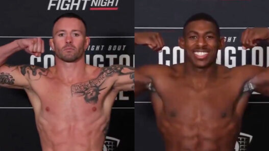 ufc tampa covington buckley pesée